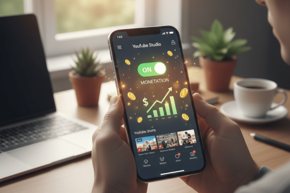 Các Bước Để Bật Kiếm Tiền YouTube Trên Điện Thoại