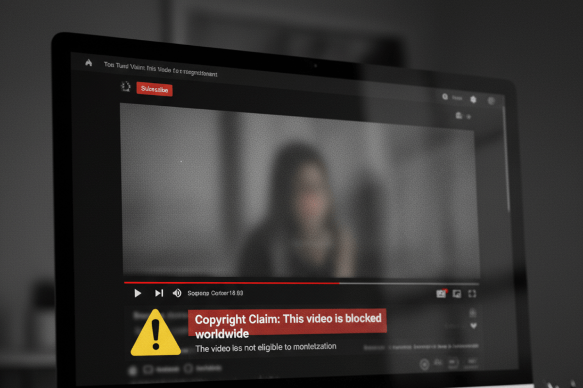 Nguy Cơ Khi Bị Ăn Gậy Bản Quyền YouTube