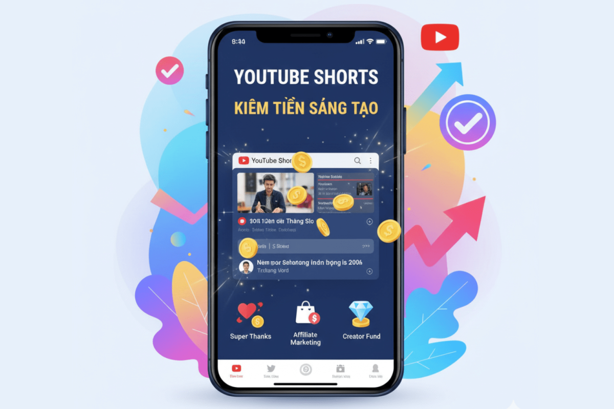 Tiềm Năng Kiếm Tiền Mạnh Mạnh Mẽ Của Youtube Shorts