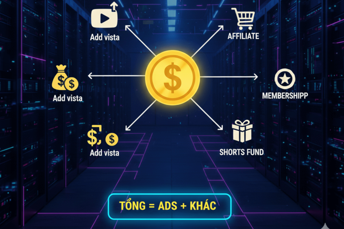Các Nguồn Thu Nhập Trên Youtube 