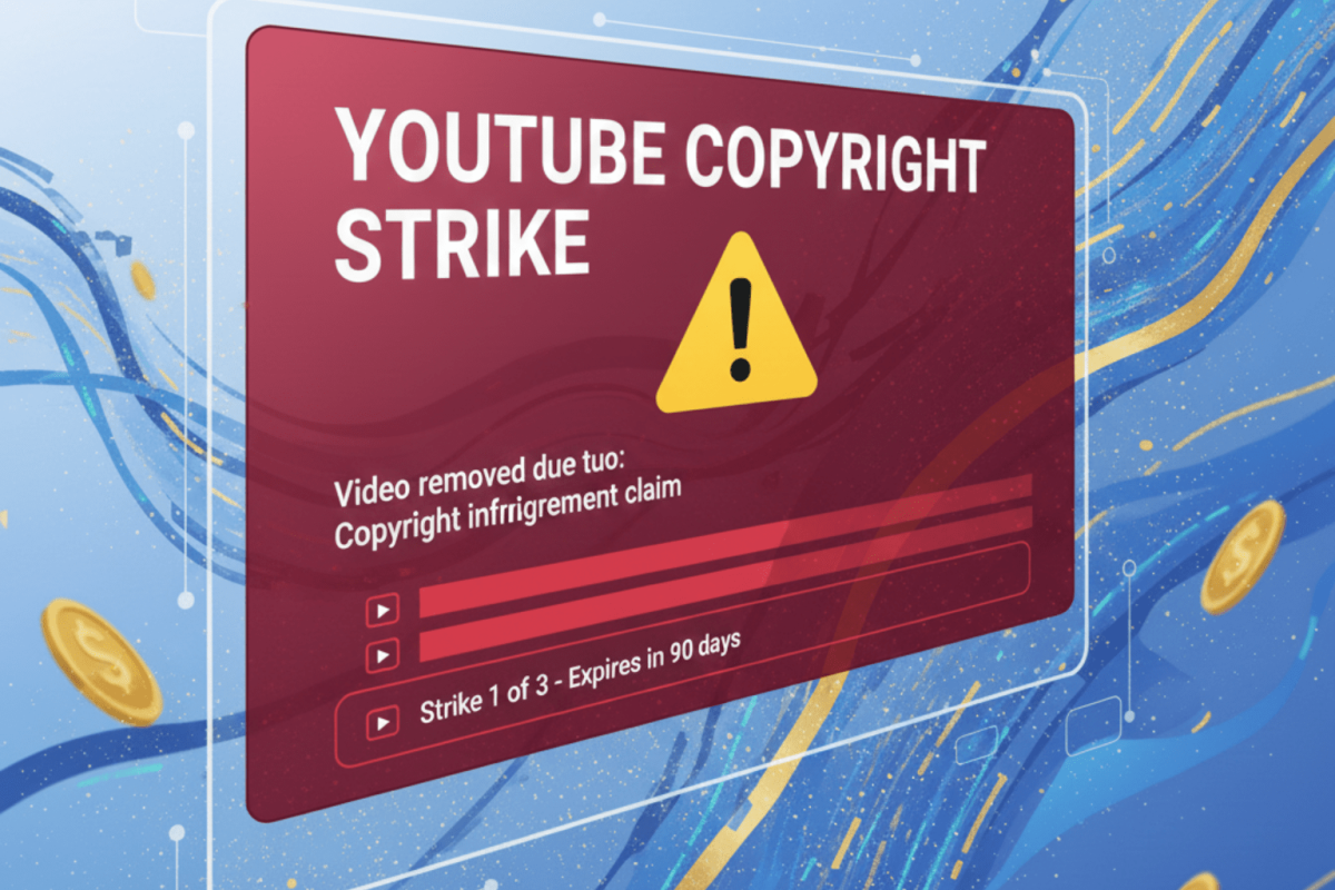 YouTube Copyright Strike Là Gì?