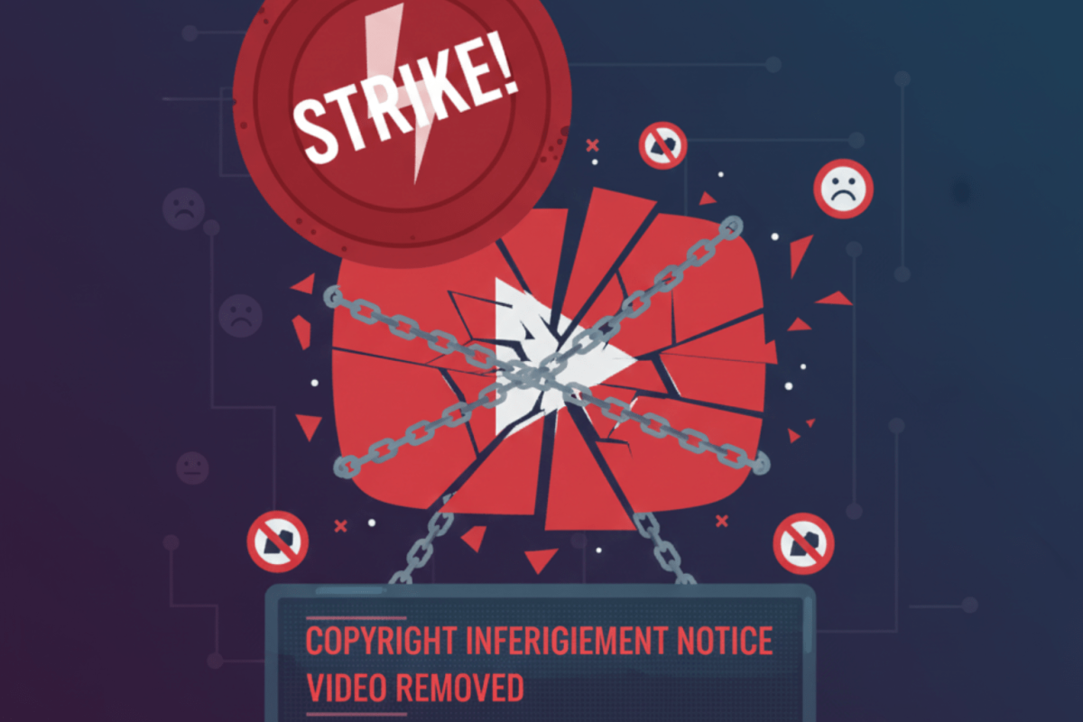 Tác Hại Của YouTube Copyright Strike