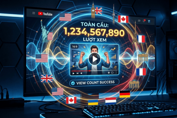 Cách Tăng View Youtube Nước Ngoài Đúng Tệp Người Xem