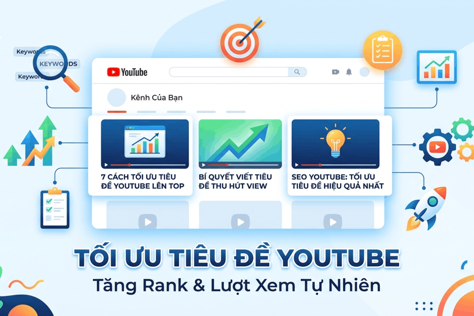 Tối Ưu Tiêu Đề Youtube Hiệu Quả: Cách Đặt Title Thu Hút Người Xem Ngay Lập Tức