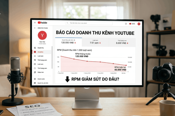 Cách Khắc Phục Lại RPM Youtube Uy Tín, Giúp Tăng Trưởng Doanh Thu