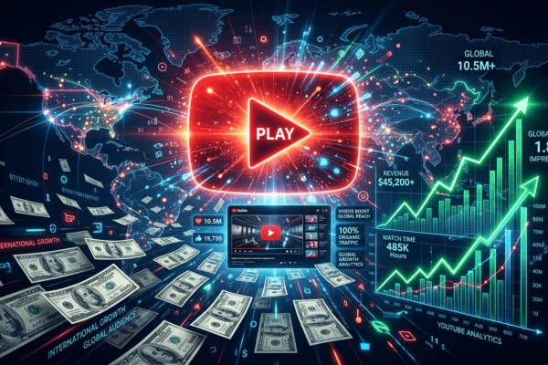 Dịch Vụ Hỗ Trợ Kiếm Tiền Youtube View Ngoại Đúng Luật Tại TTM Network